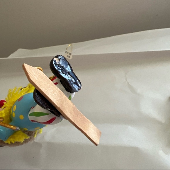 (3) KATHE WOHLFAHRT Ornament Rothenburg Germany Tags Wooden Clowns READ - Picture 5 of 9